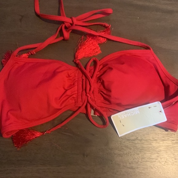 Michael Kors Cruise 2017 red Bikini lalter Top
Size medium - Picture 7 of 8